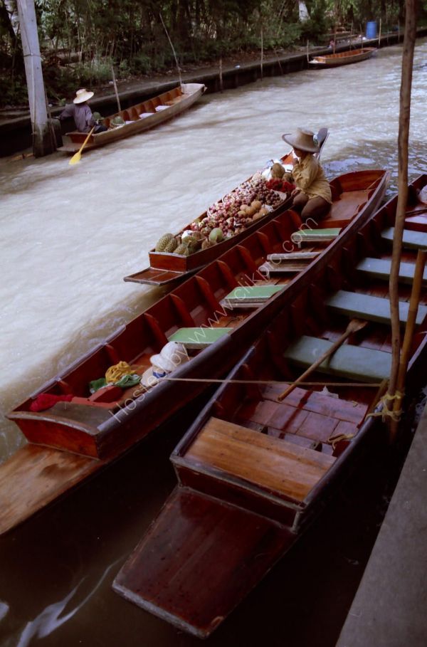 Fruit Seller, Floating Market, Bangkok